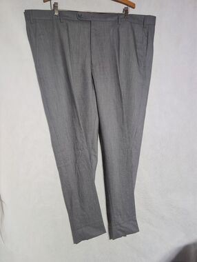 Pronto Uomo Coture Sz 44 Classic Men's Gray Dress Pants